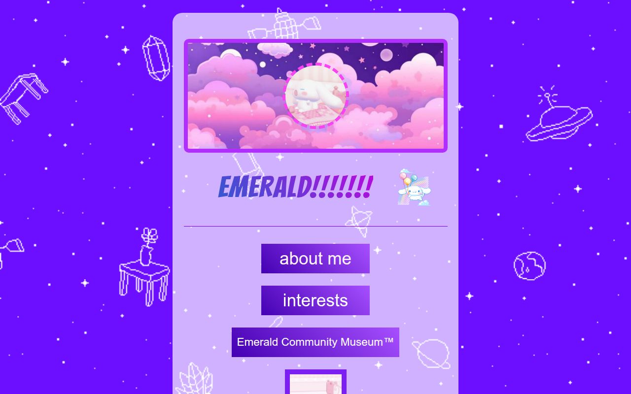 Carrd profile picture for @emeralds